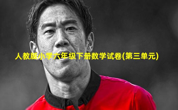 人教版小学六年级下册数学试卷(第三单元)
