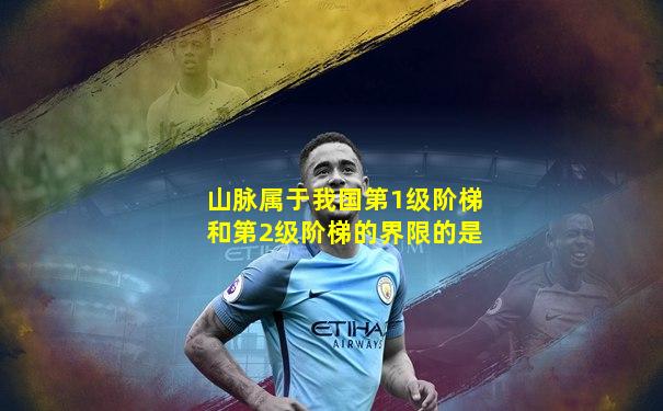 山脉属于我国第1级阶梯和第2级阶梯的界限的是